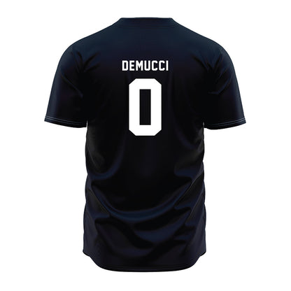 Penn State - NCAA Baseball : Joey DeMucci - Navy Jersey-1