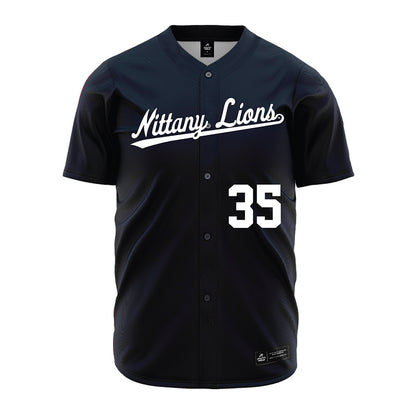 Penn State - NCAA Baseball : Dylan Firmstone - Navy Jersey-0