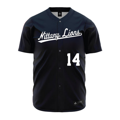 Penn State - NCAA Baseball : Nolan Stefaniak - Navy Jersey-0