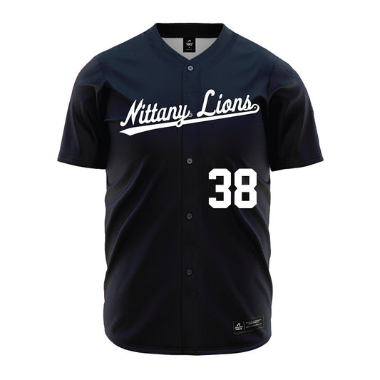 Penn State - NCAA Baseball : Maddox McDonald - Navy Jersey-0