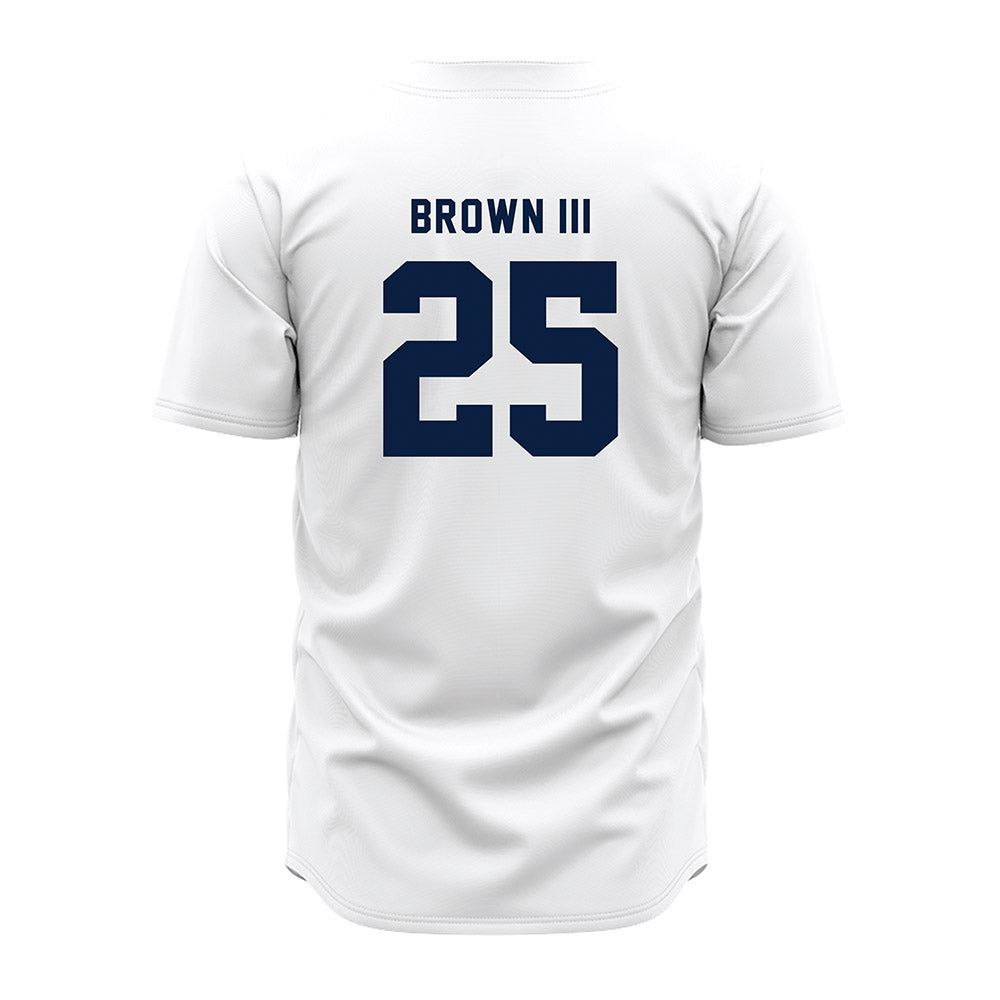 Penn State - NCAA Baseball : Robert Brown III - White Jersey-1