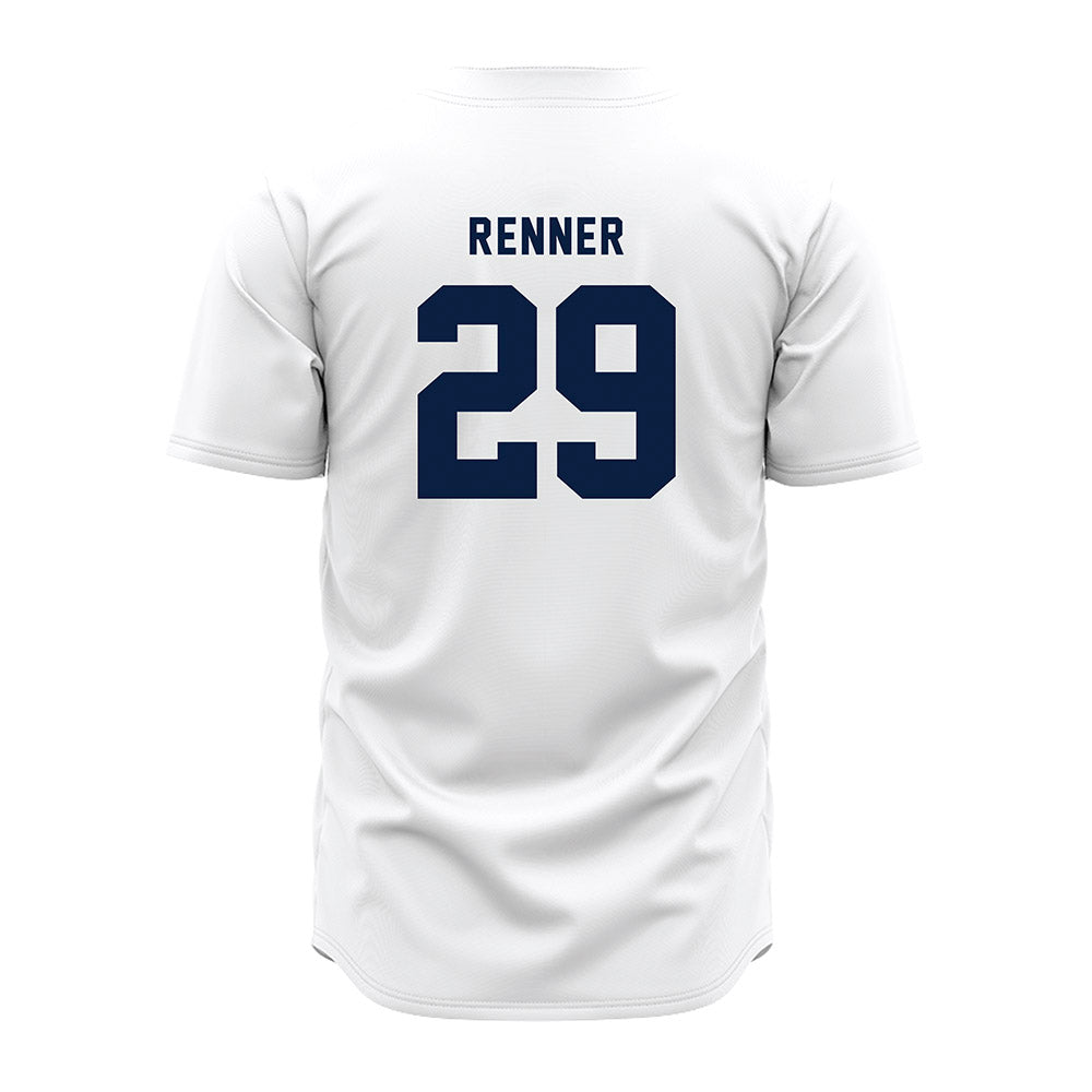 Penn State - NCAA Baseball : Carson Renner - White Jersey-1