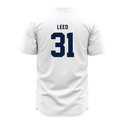 Penn State - NCAA Baseball : Braden Leed - White Jersey-1