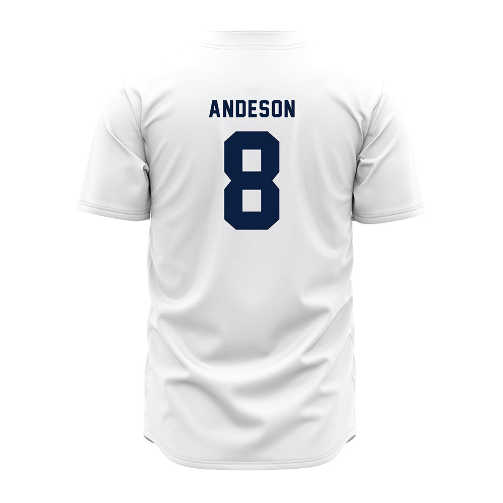 Penn State - NCAA Baseball : Michael Andeson - White Jersey-1