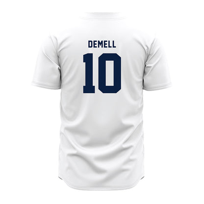 Penn State - NCAA Baseball : Ben DeMell - White Jersey-1