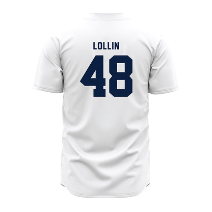 Penn State - NCAA Baseball : Harrison Lollin - White Jersey-1