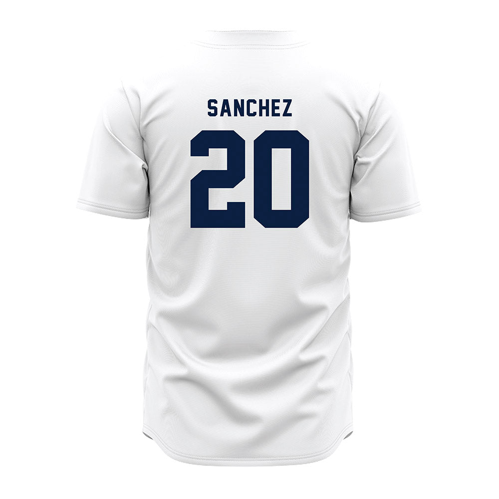 Penn State - NCAA Baseball : Frankie Sanchez - White Jersey-1