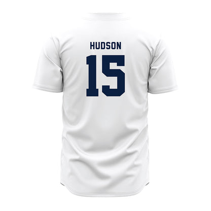 Penn State - NCAA Baseball : Ben Hudson - White Jersey-1