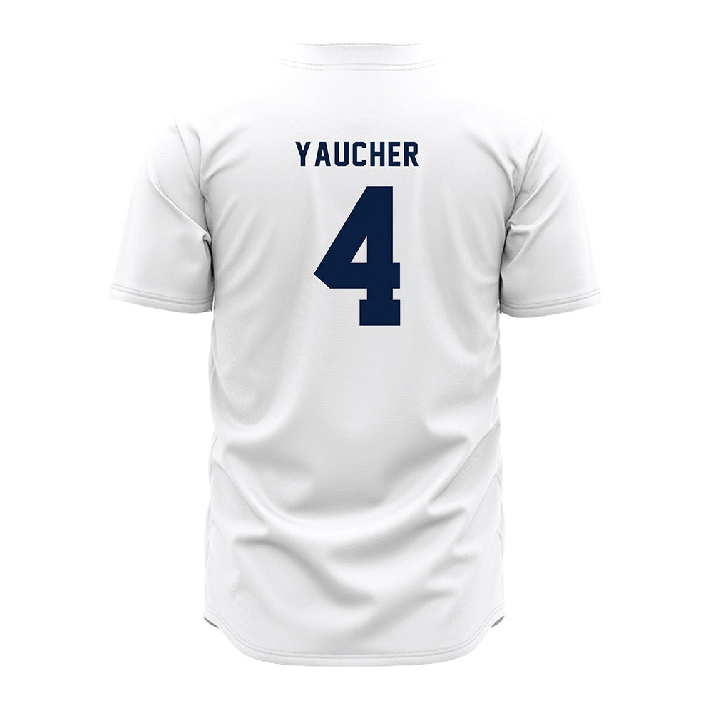 Penn State - NCAA Baseball : Preston Yaucher - White Jersey-1