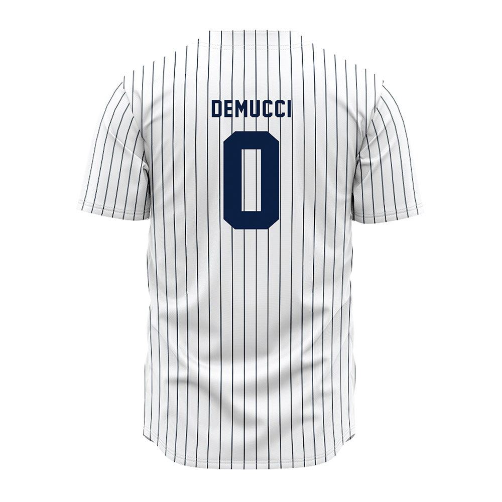 Penn State - NCAA Baseball : Joey DeMucci - Pinstripe Jersey-1