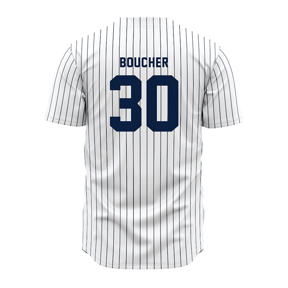 Penn State - NCAA Baseball : Leo Boucher - Pinstripe Jersey-1
