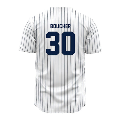Penn State - NCAA Baseball : Leo Boucher - Pinstripe Jersey-1