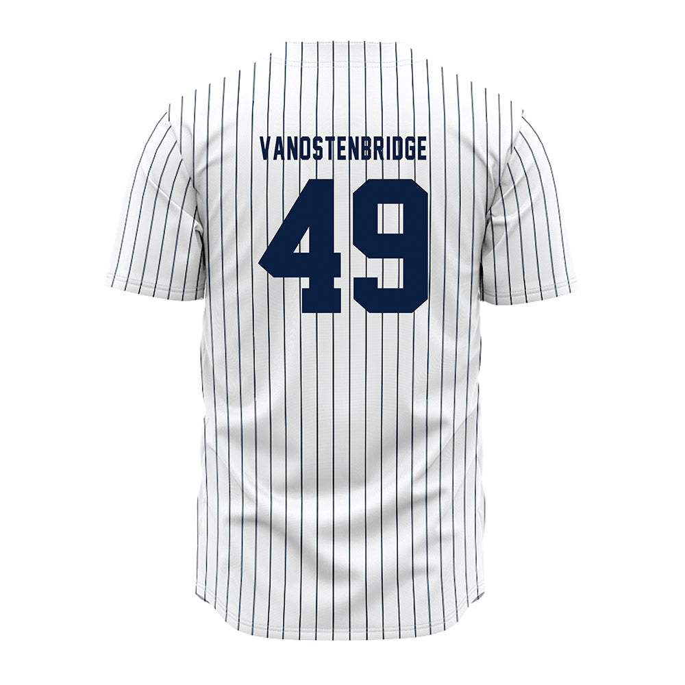 Penn State - NCAA Baseball : Matthew VanOstenbridge - Pinstripe Jersey-1