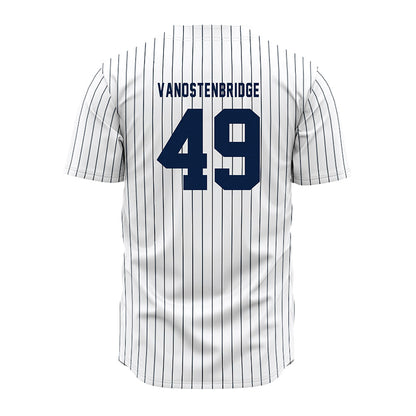 Penn State - NCAA Baseball : Matthew VanOstenbridge - Pinstripe Jersey-1