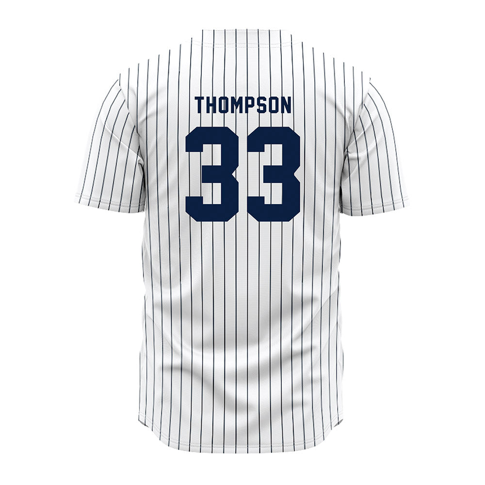 Penn State - NCAA Baseball : Peter Thompson - Pinstripe Jersey-1