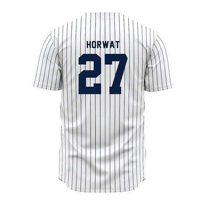 Penn State - NCAA Baseball : Mason Horwat - Pinstripe Jersey-1