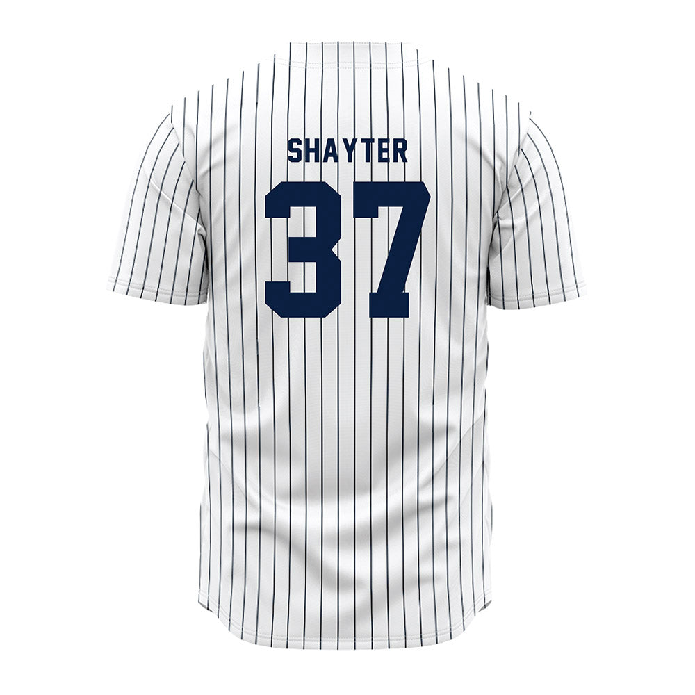 Penn State - NCAA Baseball : Isaiah Shayter - Pinstripe Jersey-1