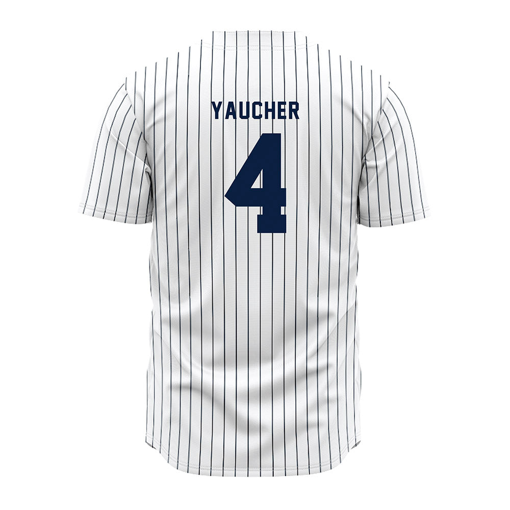 Penn State - NCAA Baseball : Preston Yaucher - Pinstripe Jersey-1