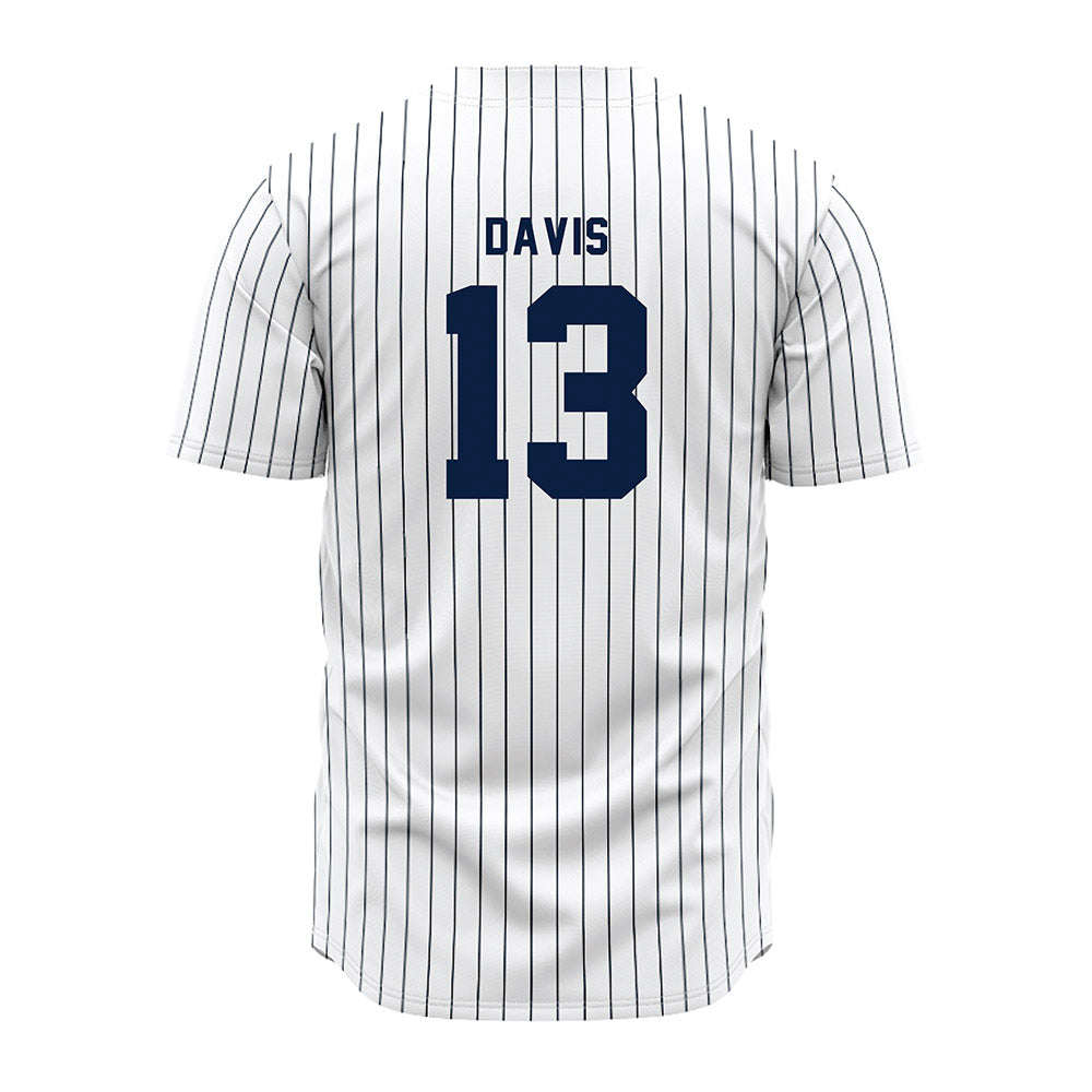 Penn State - NCAA Baseball : Jayden Davis - Pinstripe Jersey-1
