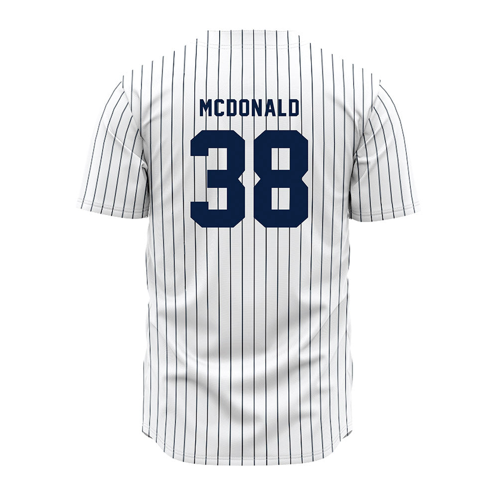 Penn State - NCAA Baseball : Maddox McDonald - Pinstripe Jersey-1