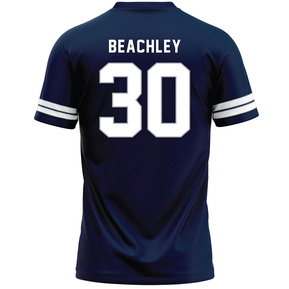 Penn State - NCAA Men's Lacrosse : Matthew Beachley - Navy Lacrosse Jersey -1