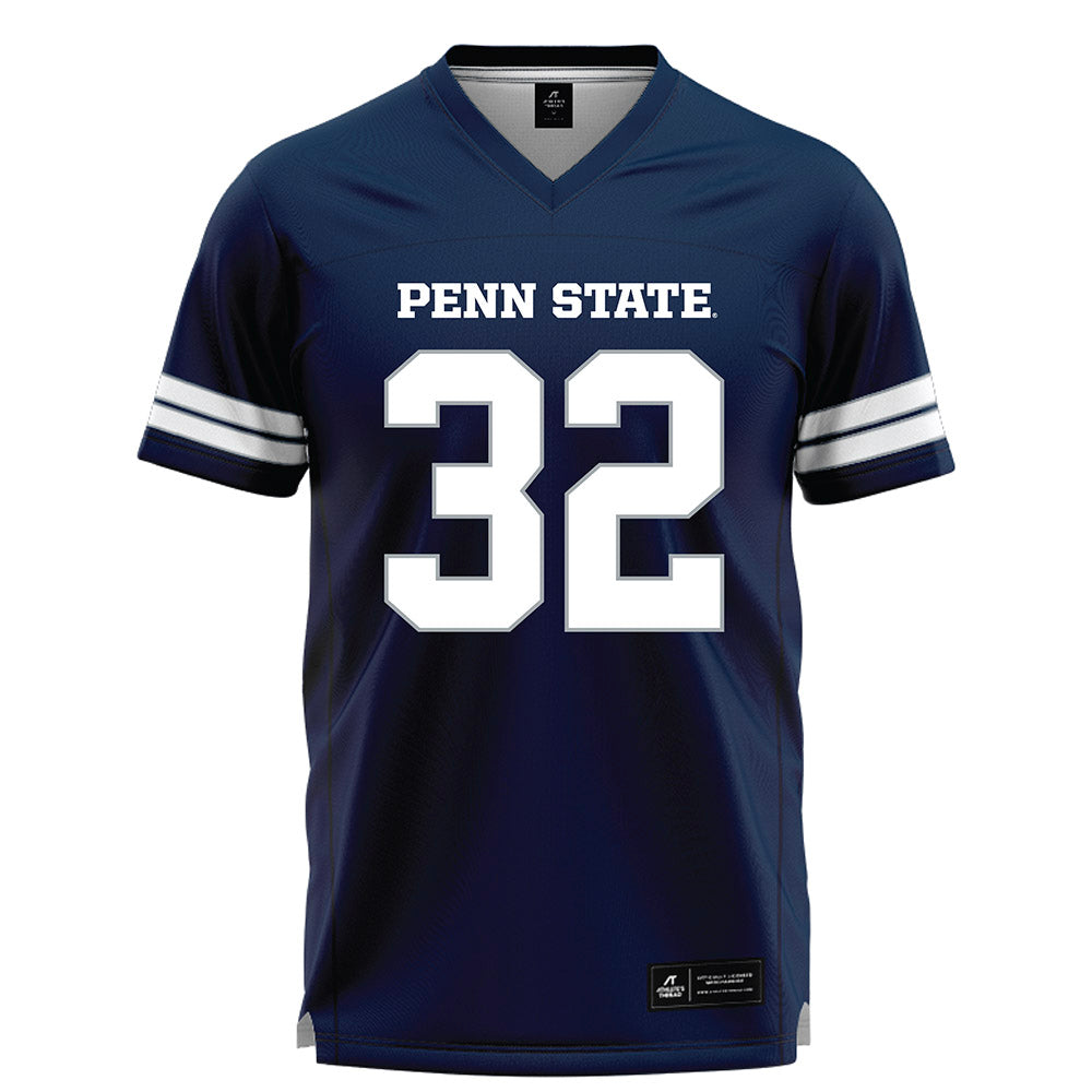 Penn State - NCAA Men's Lacrosse : Reid Gills - Navy Lacrosse Jersey -0