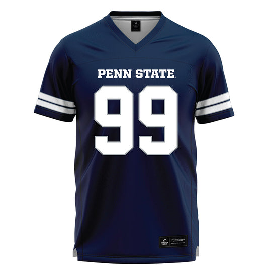 Penn State - NCAA Men's Lacrosse : Peyton Larsen - Navy Lacrosse Jersey-0