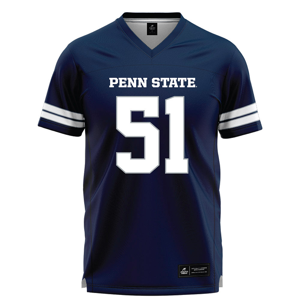 Penn State - NCAA Men's Lacrosse : Liam Matthews - Navy Lacrosse Jersey -0