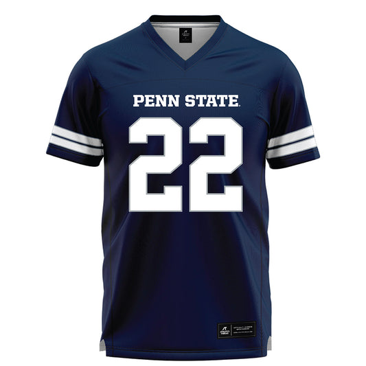 Penn State - NCAA Men's Lacrosse : Chase Robertson - Navy Lacrosse Jersey -0