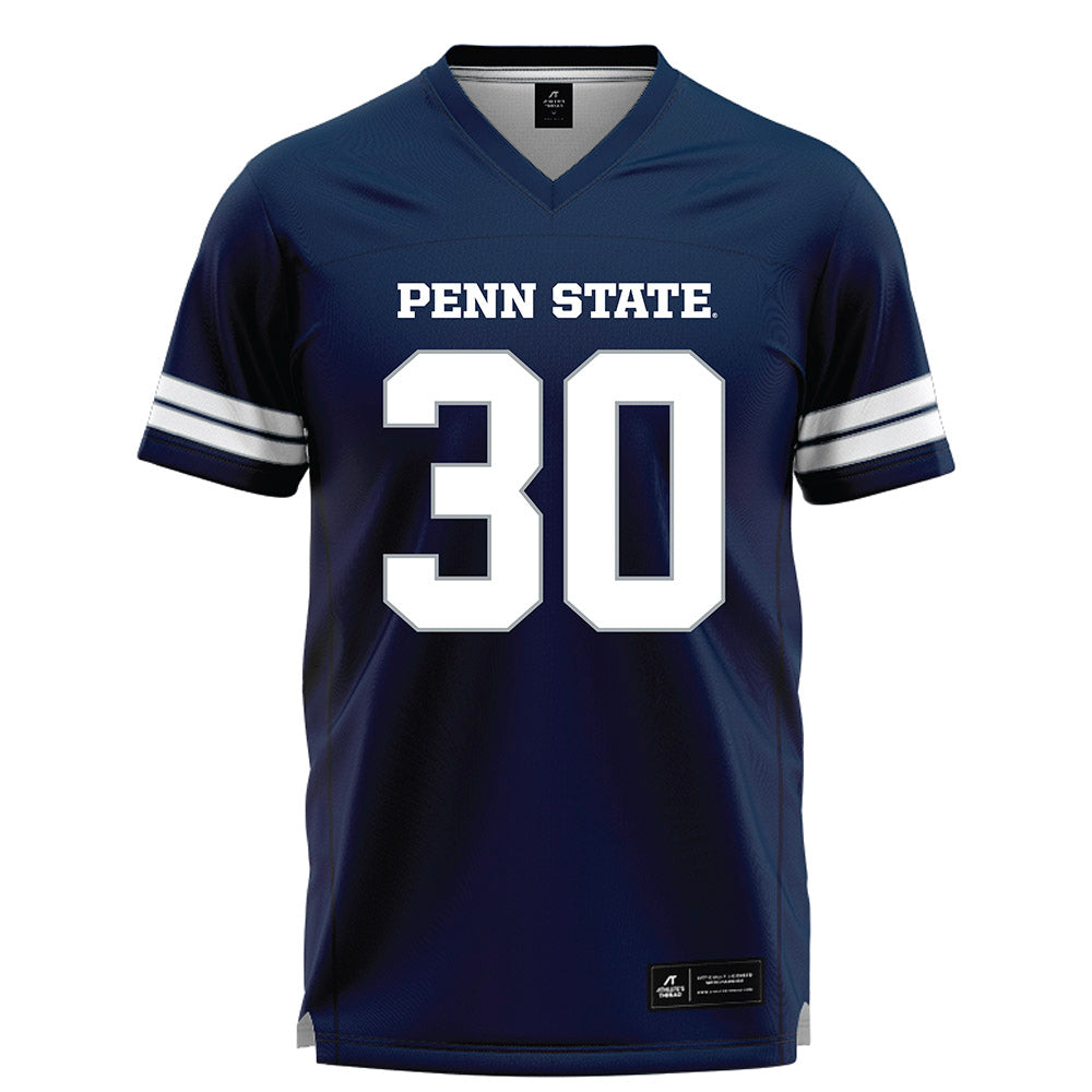 Penn State - NCAA Men's Lacrosse : Matthew Beachley - Navy Lacrosse Jersey -0