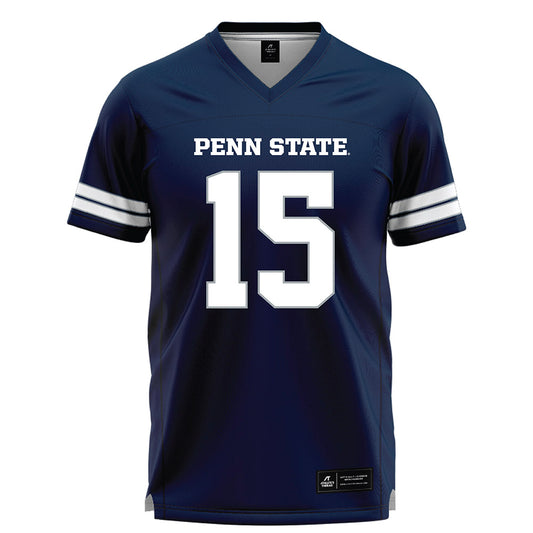 Penn State - NCAA Men's Lacrosse : Kris Henning - Navy Lacrosse Jersey -0