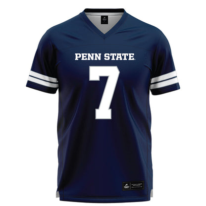 Penn State - NCAA Men's Lacrosse : Ayden Matthews - Navy Lacrosse Jersey -0