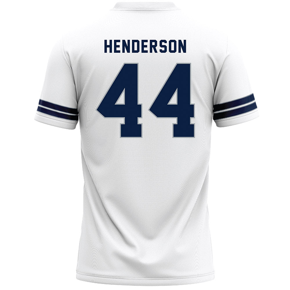 Penn State - NCAA Men's Lacrosse : Billy Henderson - White Lacrosse Jersey -1