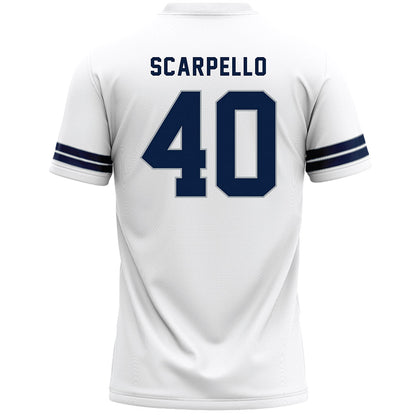 Penn State - NCAA Men's Lacrosse : Luke Scarpello - White Lacrosse Jersey -1