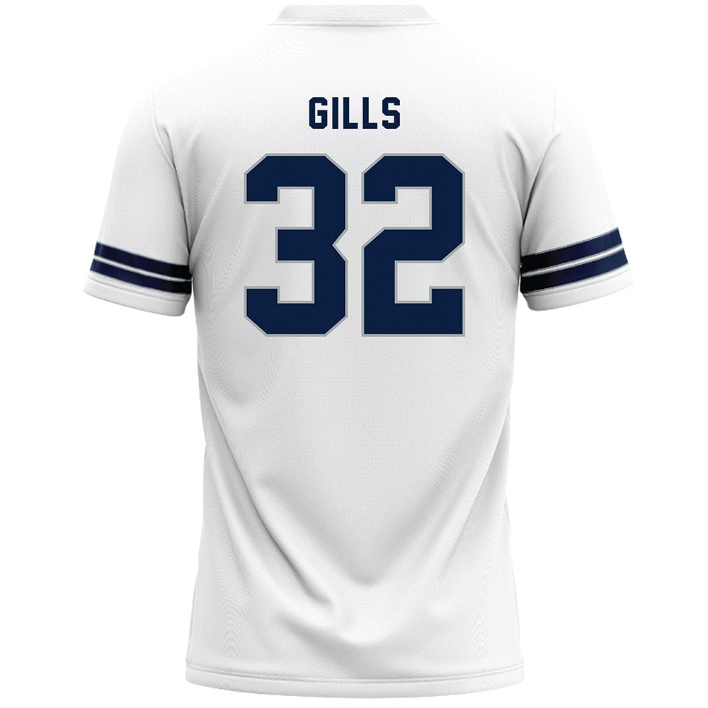 Penn State - NCAA Men's Lacrosse : Reid Gills - White Lacrosse Jersey -1