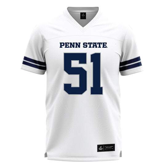 Penn State - NCAA Men's Lacrosse : Liam Matthews - White Lacrosse Jersey -0