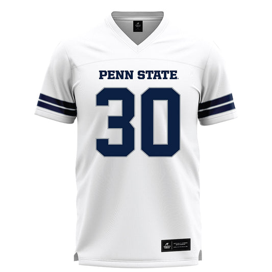 Penn State - NCAA Men's Lacrosse : Matthew Beachley - White Lacrosse Jersey -0