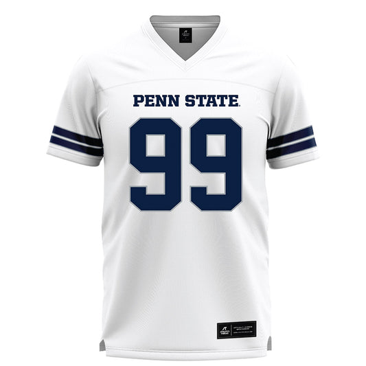 Penn State - NCAA Men's Lacrosse : Peyton Larsen - White Lacrosse Jersey-0