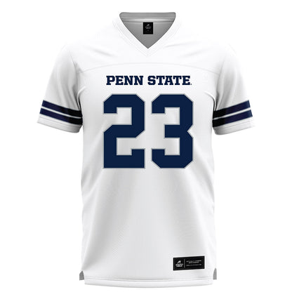 Penn State - NCAA Men's Lacrosse : Hunter Aquino - White Lacrosse Jersey -0
