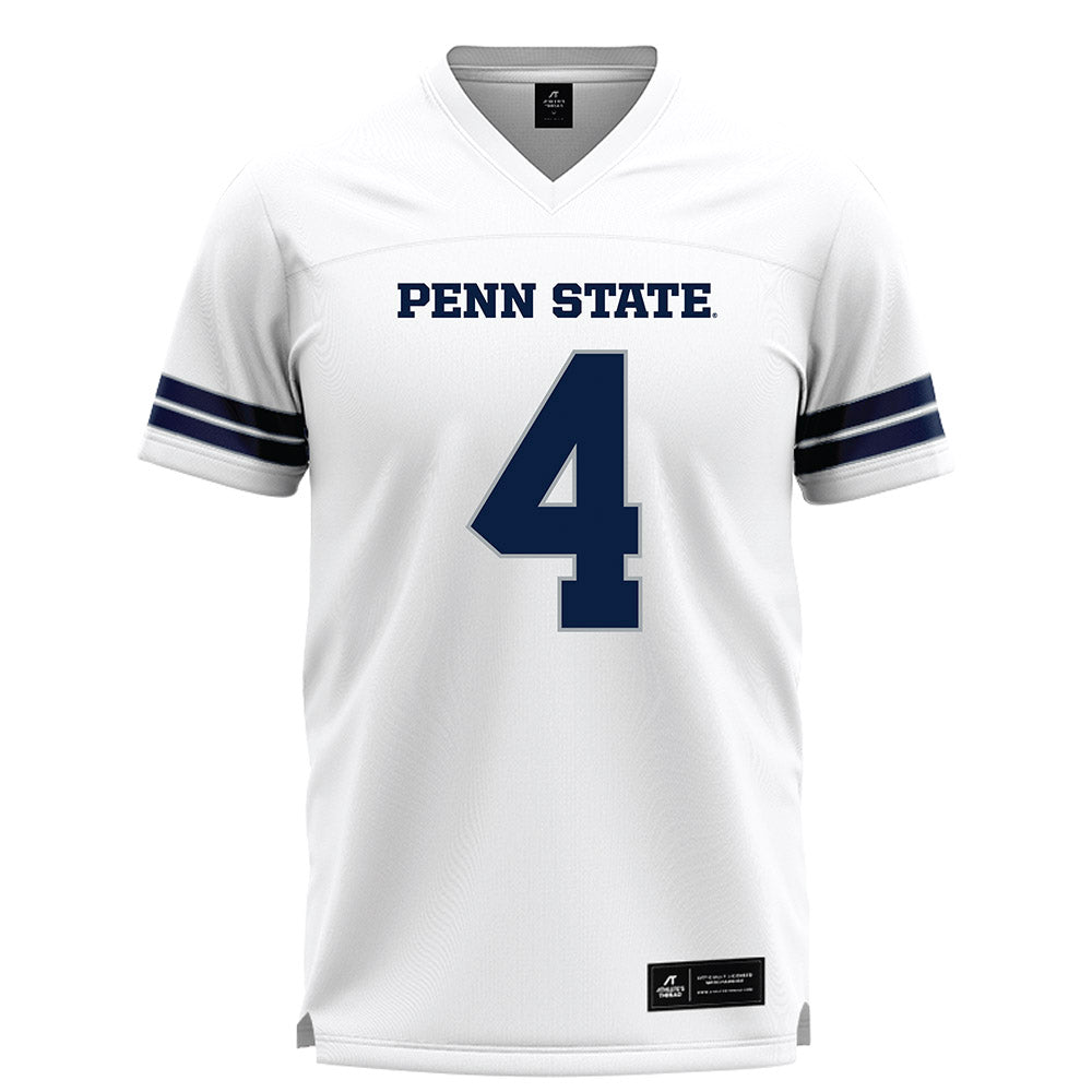 Penn State - NCAA Men's Lacrosse : Kyle Lehman - White Lacrosse Jersey -0