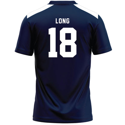 Penn State - NCAA Women's Lacrosse : Brooke Long - Navy Lacrosse Jersey -1