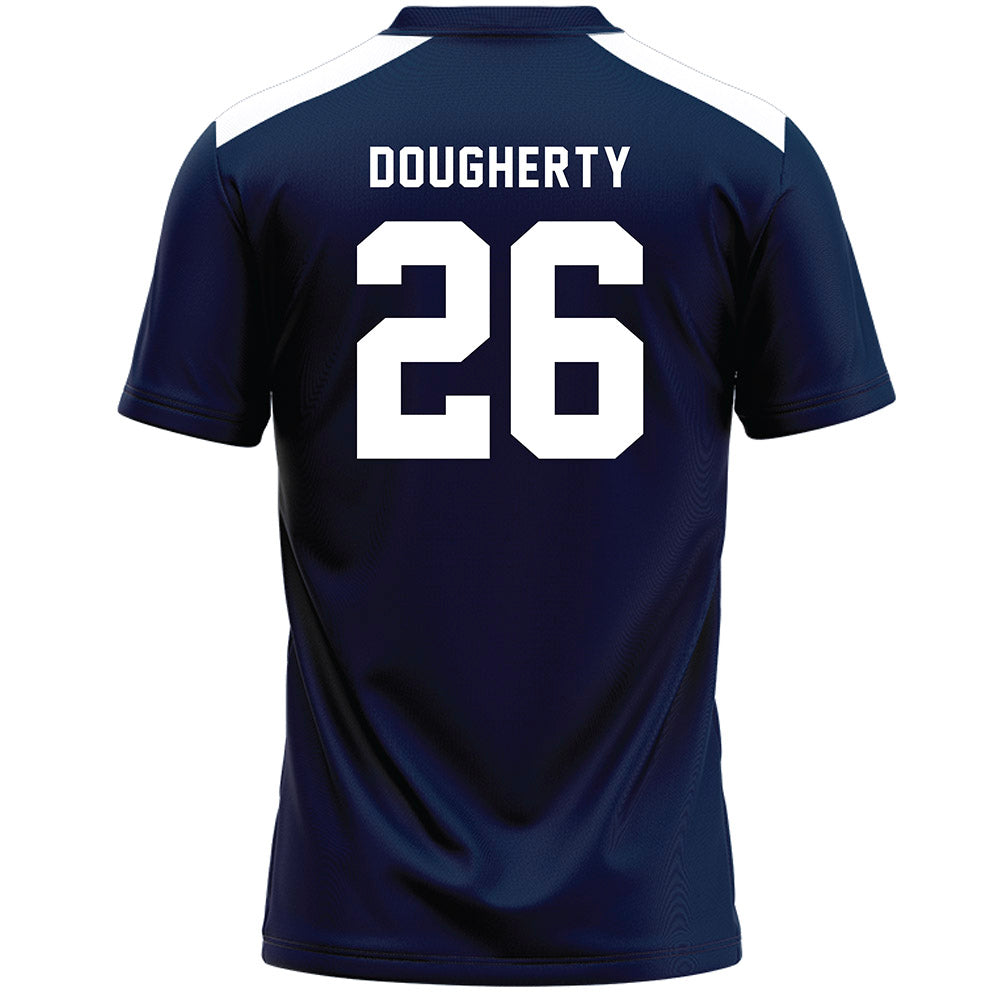 Penn State - NCAA Women's Lacrosse : Kate Dougherty - Navy Lacrosse Jersey -1