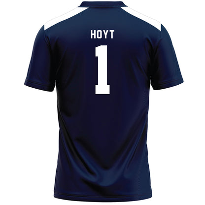 Penn State - NCAA Women's Lacrosse : Hannah Hoyt - Navy Lacrosse Jersey -1