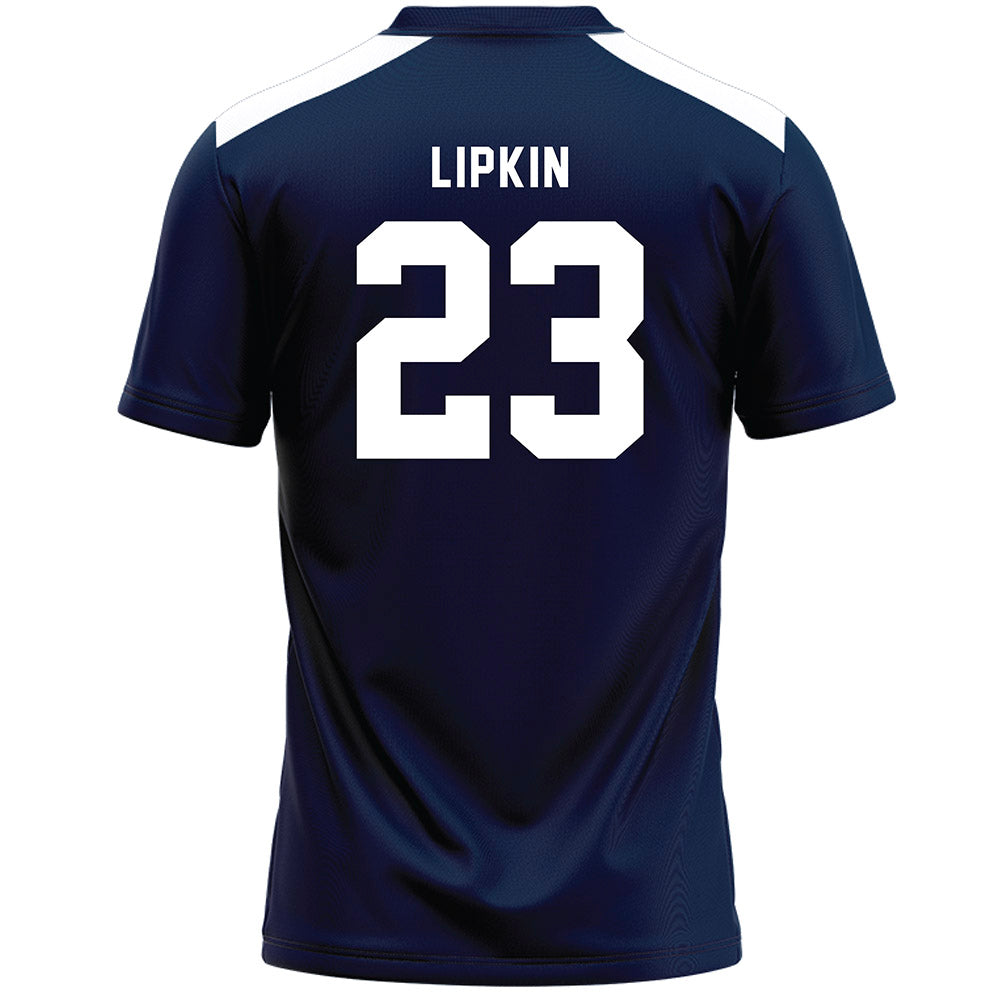Penn State - NCAA Women's Lacrosse : Ally Lipkin - Navy Lacrosse Jersey -1