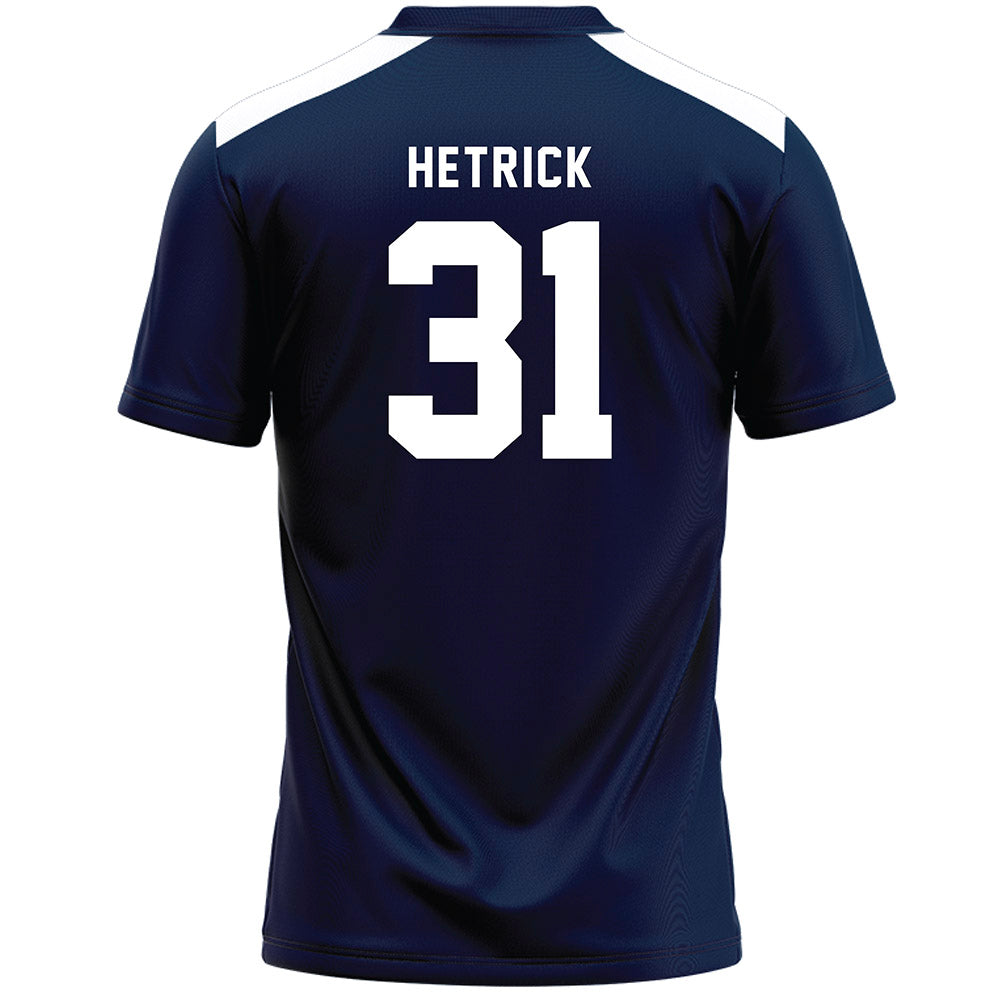 Penn State - NCAA Women's Lacrosse : Cailin Hetrick - Navy Lacrosse Jersey -1
