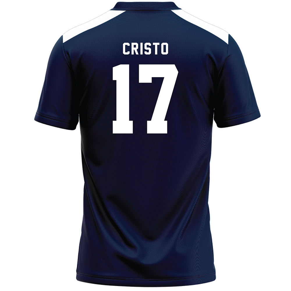 Penn State - NCAA Women's Lacrosse : Dakota Cristo - Navy Lacrosse Jersey -1
