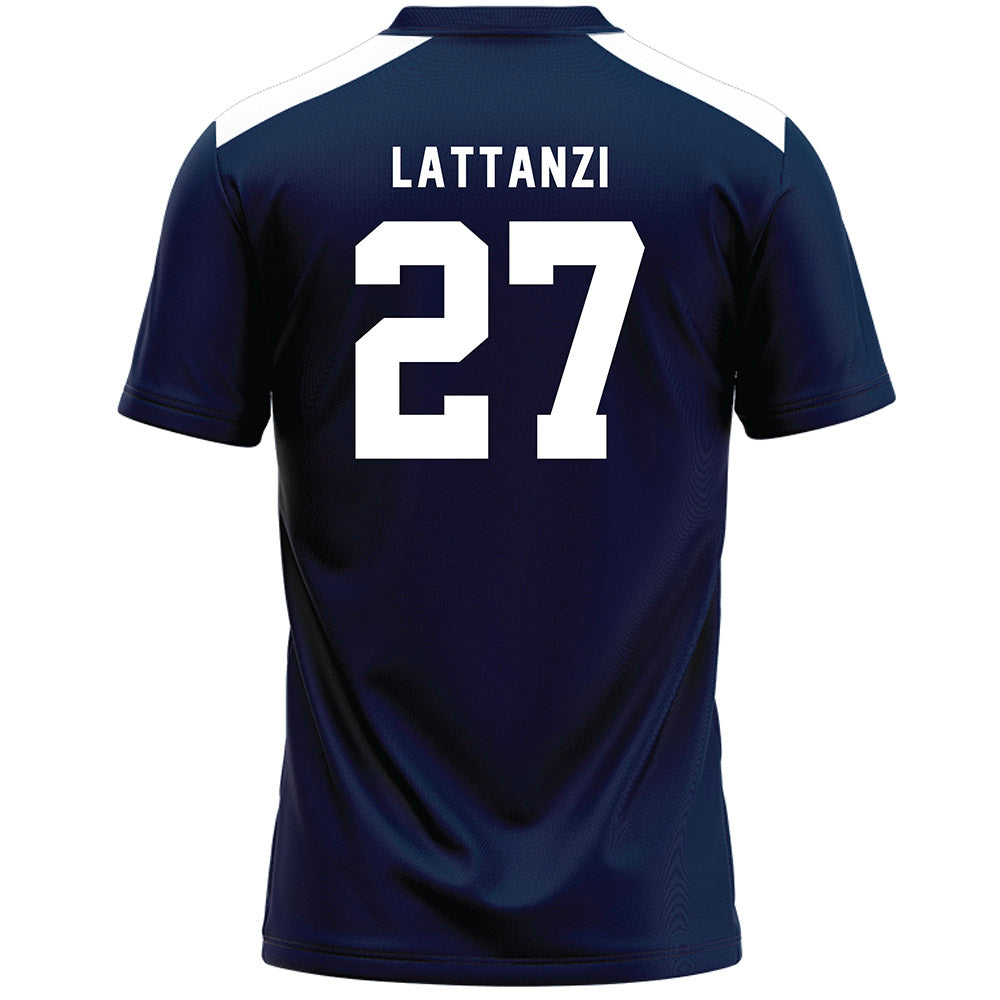 Penn State - NCAA Women's Lacrosse : Brooke Lattanzi - Navy Lacrosse Jersey -1