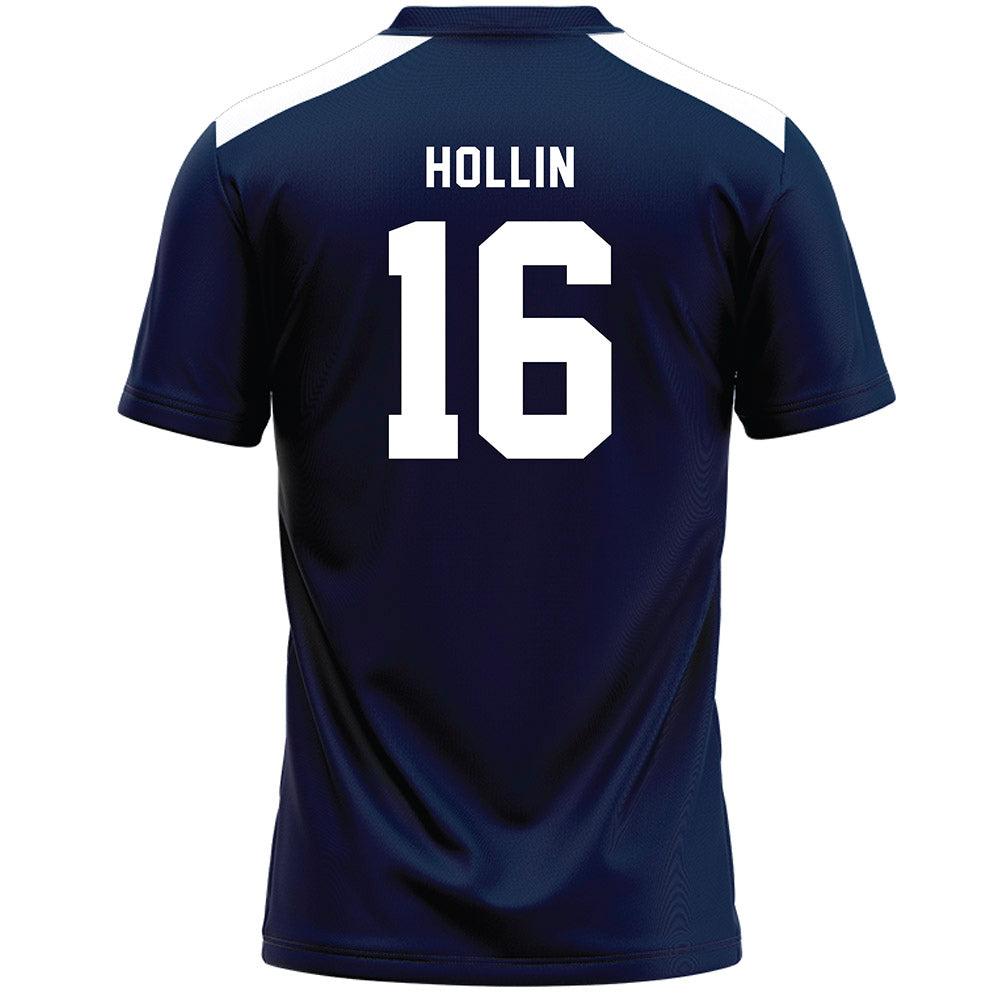 Penn State - NCAA Women's Lacrosse : Ellie Hollin - Navy Lacrosse Jersey -1