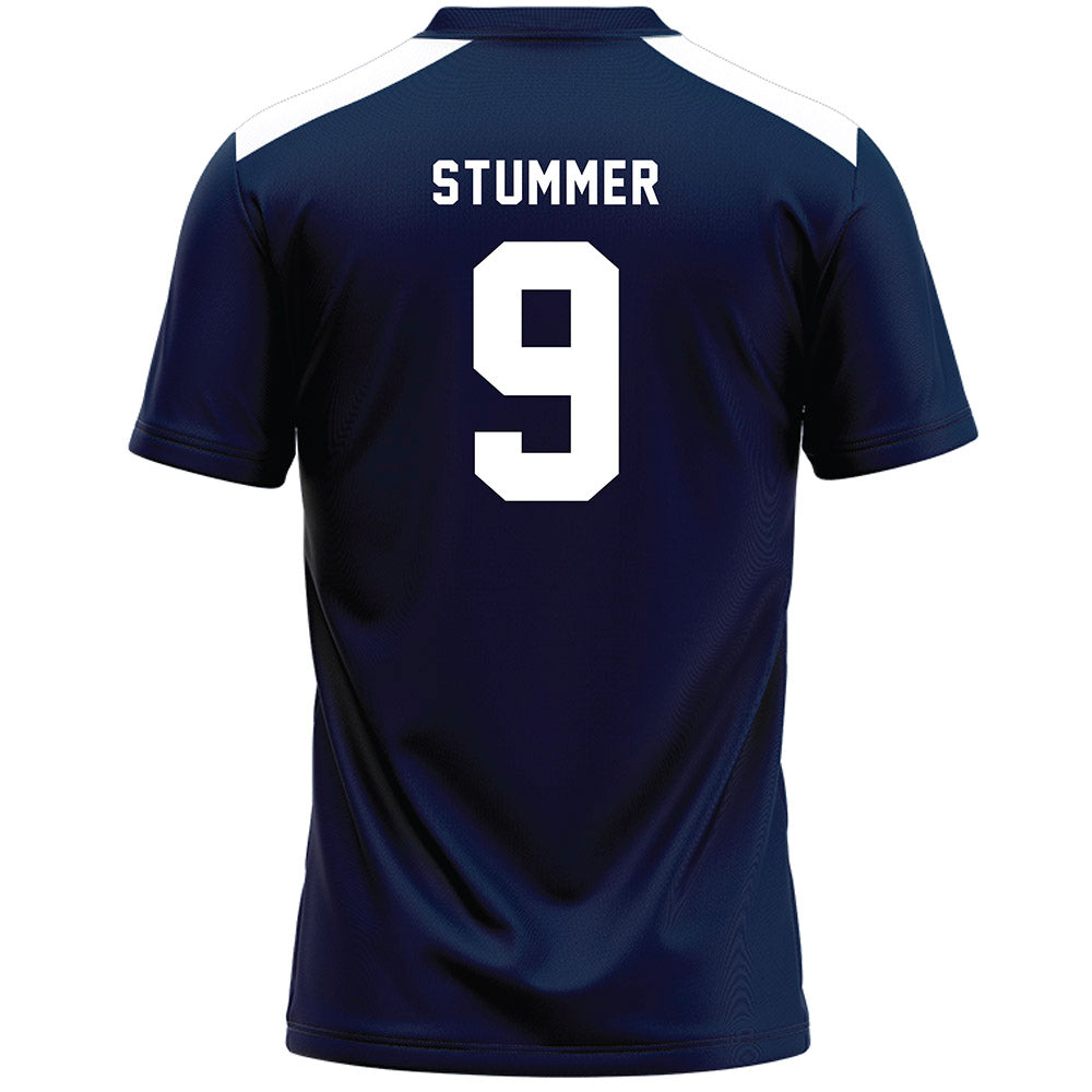 Penn State - NCAA Women's Lacrosse : Ava Stummer - Navy Lacrosse Jersey -1