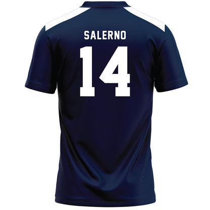 Penn State - NCAA Women's Lacrosse : Anna Salerno - Navy Lacrosse Jersey -1